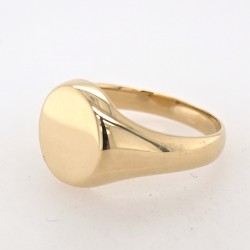Pre Owned 9ct Mens Signet Ring ZA793